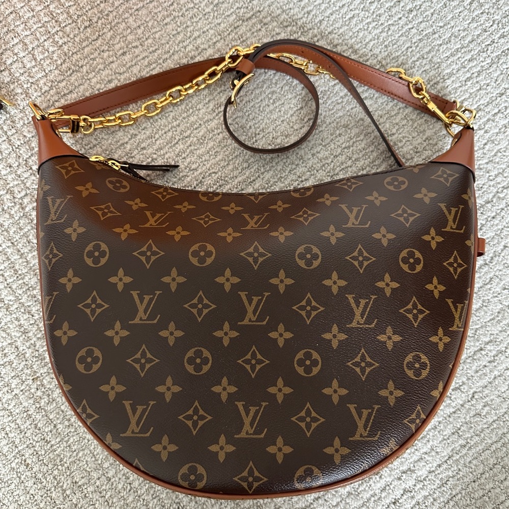 100% Authentic Louis Vuitton Loop Hobo Mm - Like … - image 3